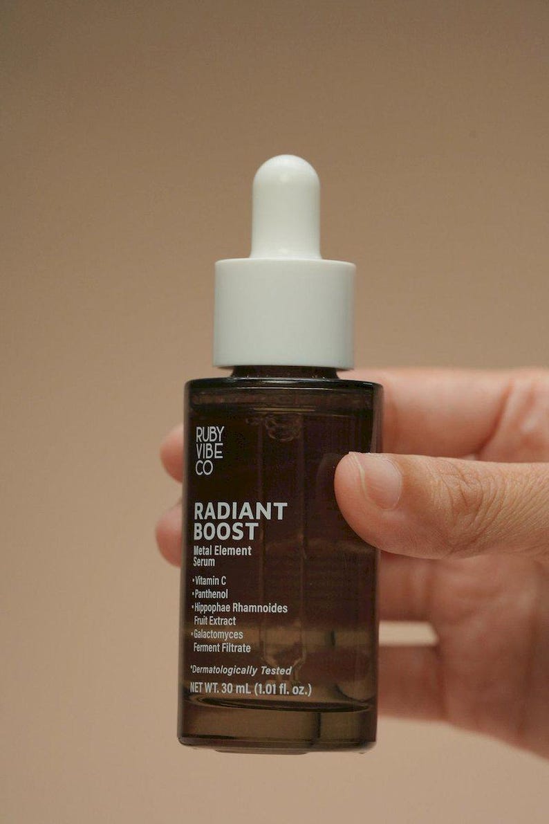 RUBY VIBE CO - Brightening Face Serum for Radiant, Even-Looking Skin – Radiant Boost image 14