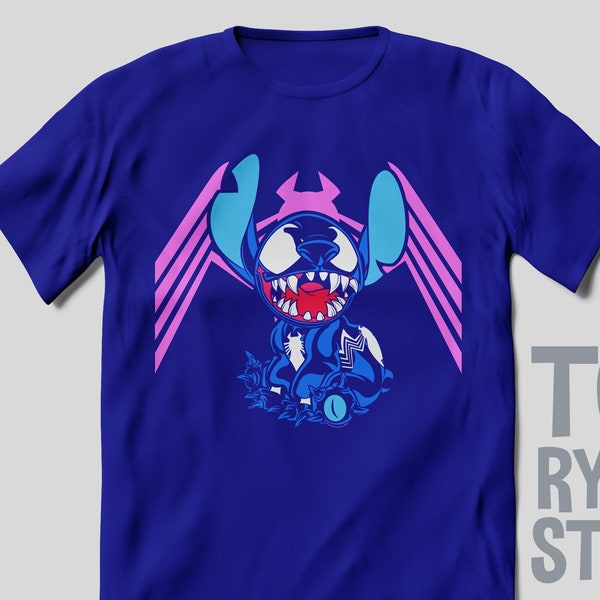 Stitch Venom Shirt Etsy