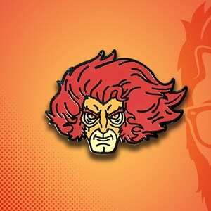 Cartoon Cat Leader Enamel Pin: Black Mirror Metal Lapel Pin