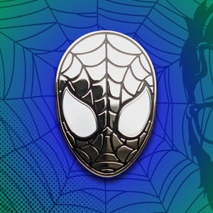 Armor Spidey Hard Enamel Pin, Hat Pin image 1