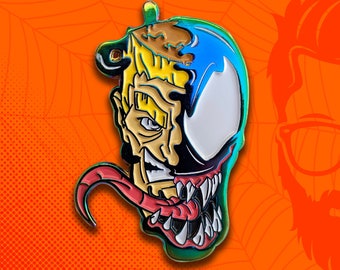 Rainbow Plated We Are Venom Hard Enamel Pin, Hat Pin