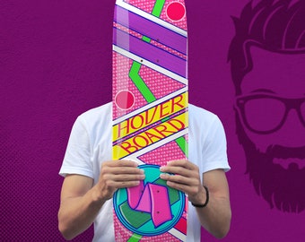 Skateboard Deck ft. Hoverboard Front Various Widths available