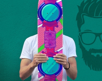 Skateboard Deck ft. Hoverboard Bottom Various Widths available