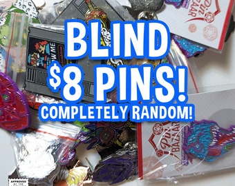 8 dollar random blind hat pin enamel pin lapel pin RESTOCKED