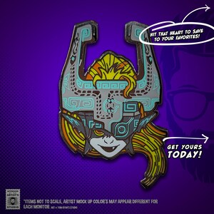 The Twilight Imp Video Game Hard Enamel Pin image 4