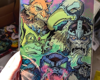 Black Light METAL Thundercats #1 Dynamite Comics Only 10 Made w CoA