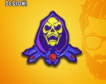 Skeletor He Man Masters of the Universe Enamel Pin Soft Enamel Pin