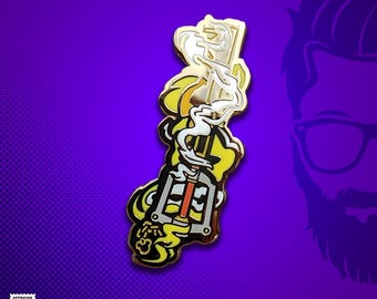 Mickey Keyblade Hard Enamel Pin - Kingdom Hearts Video Game Art