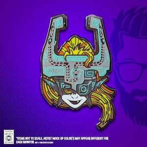 The Twilight Imp Video Game Hard Enamel Pin image 1