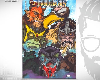 ThunderCats #1 Dynamite Comics Official Variant Cover by Tom Ryan 1st Printing