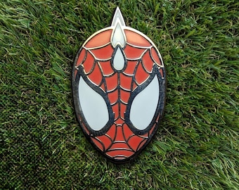 Punk Head Ball Marker: Hard Enamel Golfer Gift