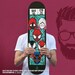 Skateboard Deck ft. Corner Art Spiderverse Varied Widths 