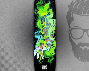 Zonia Hand Varied Widths Skateboard Deck