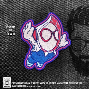 Ghost of a Spider Iron On Patch Tom Ryan&#39;s Studio