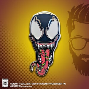 Venom Hard Enamel Pin, Hat Pin