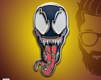 Venom Hard Enamel Pin, Hat Pin