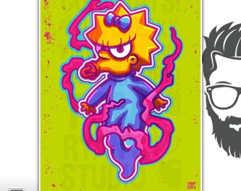 Maggie Possessed Mini Art Print 8.5x11