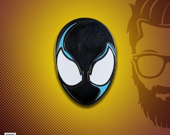 Black Costume Spidey Hard Enamel Hat Pin
