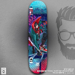 Spidey - Verse Skateboard deck Varied Widths