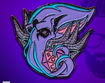 Mindflair Retro Game Con Exclusive Pin Soft Enamel Pin von Baldur's