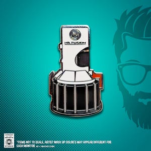 Mr. Fusion Hard Enamel Lapel Pin - Back to the Future BTTF