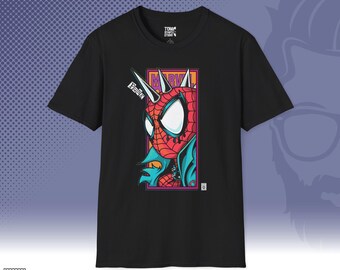 Punk Spider Soft style fabric Unisex tee