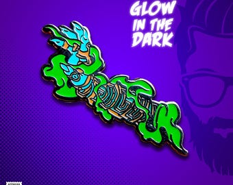 Zonai Glow in the Dark Hard Enamel Pin - Legend of Zelda