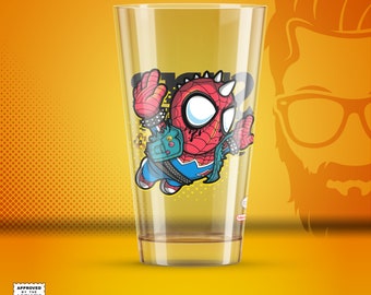 Super Punk Bro Pint Glass, 16oz