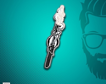 Space Wizards Black Saber of Light Hard Enamel Pin