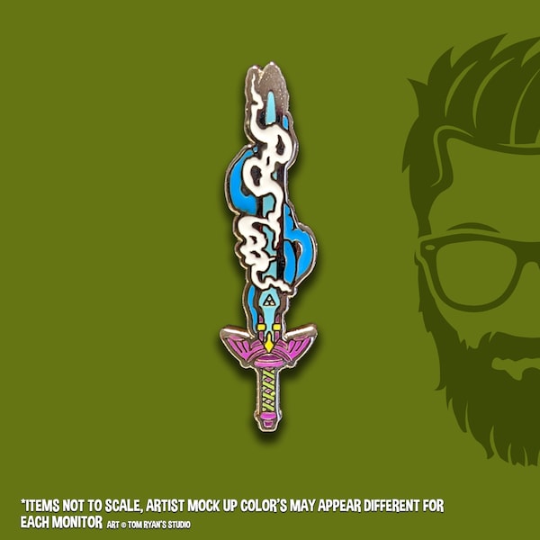 Master Sword Pin Etsy