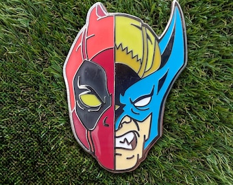 Logan and Wade Golf Ball Marker: Hard Enamel Golfer Gift