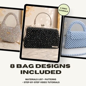 Crystal Beaded Bag Tutorial: DIY Purse Making Video Course
