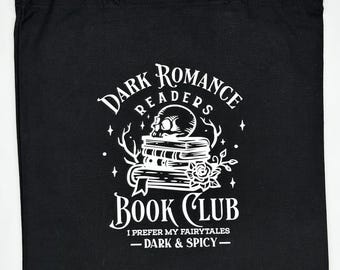 Dark Romance Reader Tote Bag