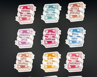 Reading Trope Stickers