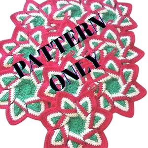 Star Flower Potholder Crochet Pattern PDF Download image 2