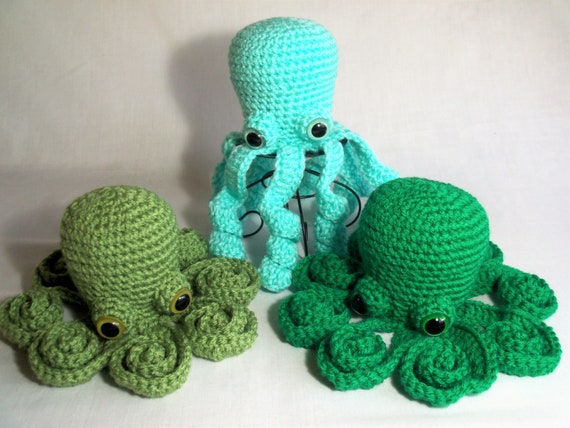 etsy stuffed octopus