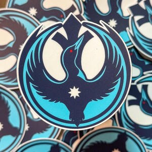 Minnesota Rebel Loon Sticker | MN Flag Protest Vinyl Decal image 9