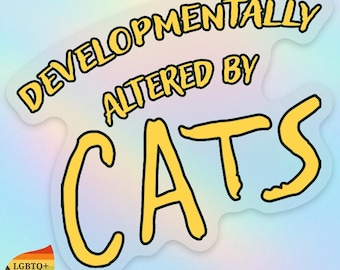 Jellicle CATS Musical Parody Sticker | Broadway Theater Kid Humor