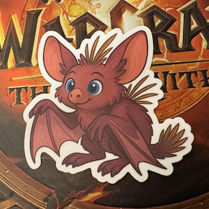 Shapeshifter Animal Sticker • Haranir Druid Fantasy Vinyl Art • Nature Magic Creatures