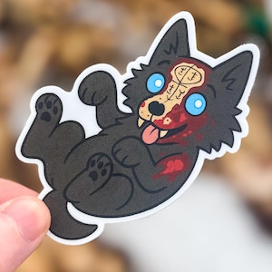 Puppy Mephisto Sticker • Diablo 4 Hellhound Gamer Vinyl