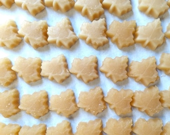 Maple Sugar Leaf Candies,  Sweet Treat, made with only Organic Vermont Maple Syrup 6 oz