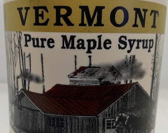 100 percent Pure Vermont Maple Syrup 1/2 gallon/ Organic