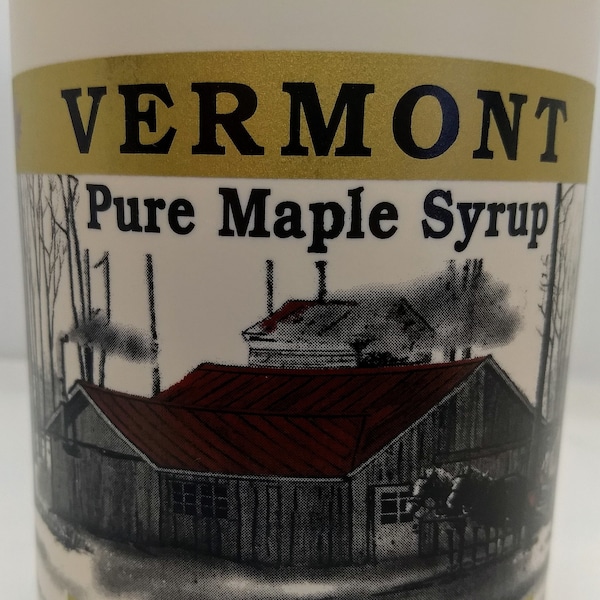 100 percent Pure Vermont Maple Syrup 1/2 gallon/ Organic