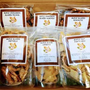 Vermont Maple Snack Gift Pack, sweet snacks, care package
