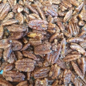 Maple Cinnamon Glazed Pecans 2.5 oz,  gift for the maple lover, snack size package