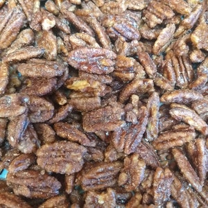 Maple Cinnamon Glazed Pecans 5 oz, healthy snacks, fast shipping, great gift