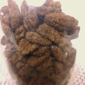 Maple Cinnamon Glazed Pecans 5 oz, healthy snacks, fast shipping, great gift image 4