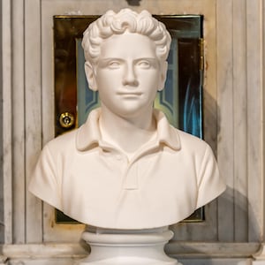 St. Carlo Acutis Bust - Catholic Home Decor - 3D Printed