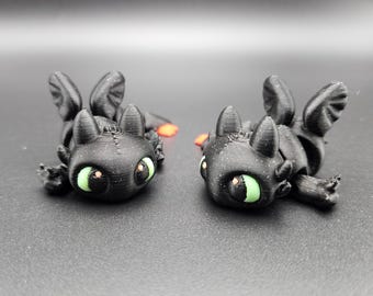 Adorable Toothless-Inspired Fidget Dragon