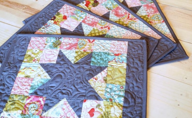 Scrappy Stars Placemats